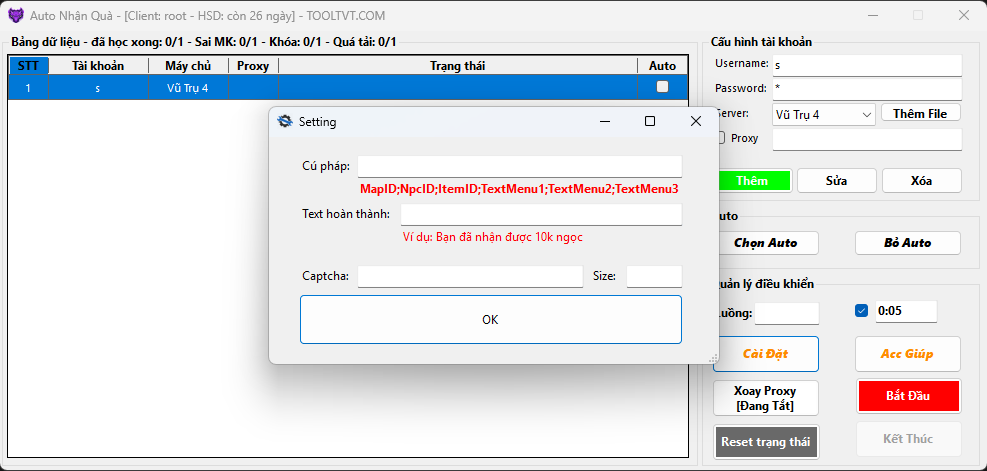 AUTO NHẬN QUÀ - Hình 1