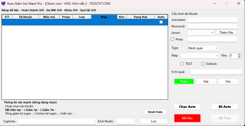 GIẢM SỨC MẠNH PRO - Demo 1